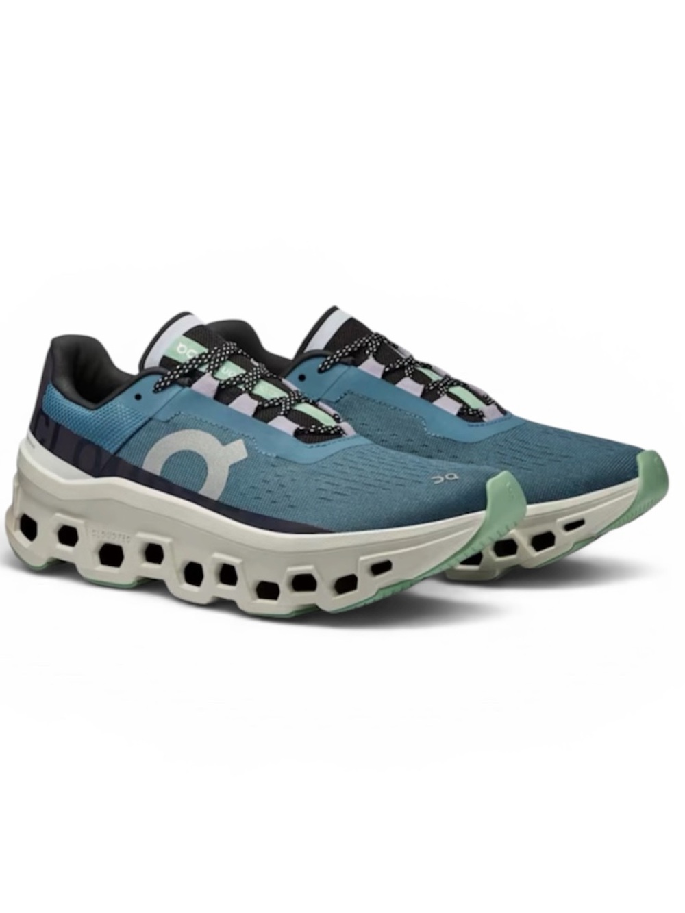 On Running On Cloud Cloudmonster Running Sneakers Shoes Blue Dust Vapor 7
